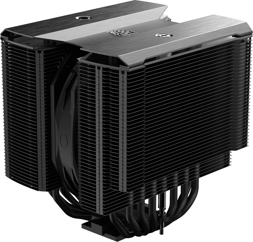 Ftohës ajri për procesor Cooler Master MasterAir MA824 Stealth, 120/135 mm, Zi