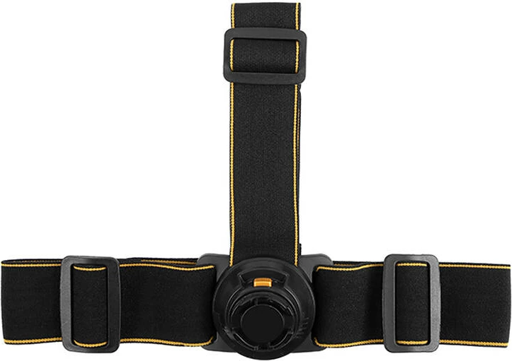 Rrip koke Puluz PU1050B për kamera sportive, i rregullueshëm, i zi