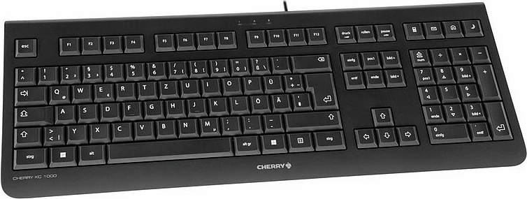 Tastierë Cherry KC 1000 me kabllo, e zezë
