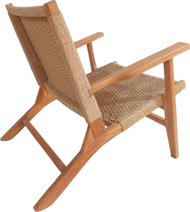 Karrige Crosy dru tik ngjyrë natyrale 71x81x75cm