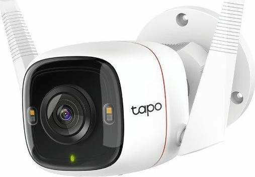 Kamerë sigurie IP TP-Link Tapo C320WS, 2K QHD, Wi‑Fi/RJ‑45, audio dy‑drejtimëshe, IP66, e bardhë