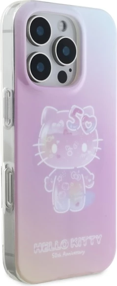 Mbështjellës Hello Kitty IML 50th Anniversary MagSafe për iPhone 16 Pro Max, Rozë