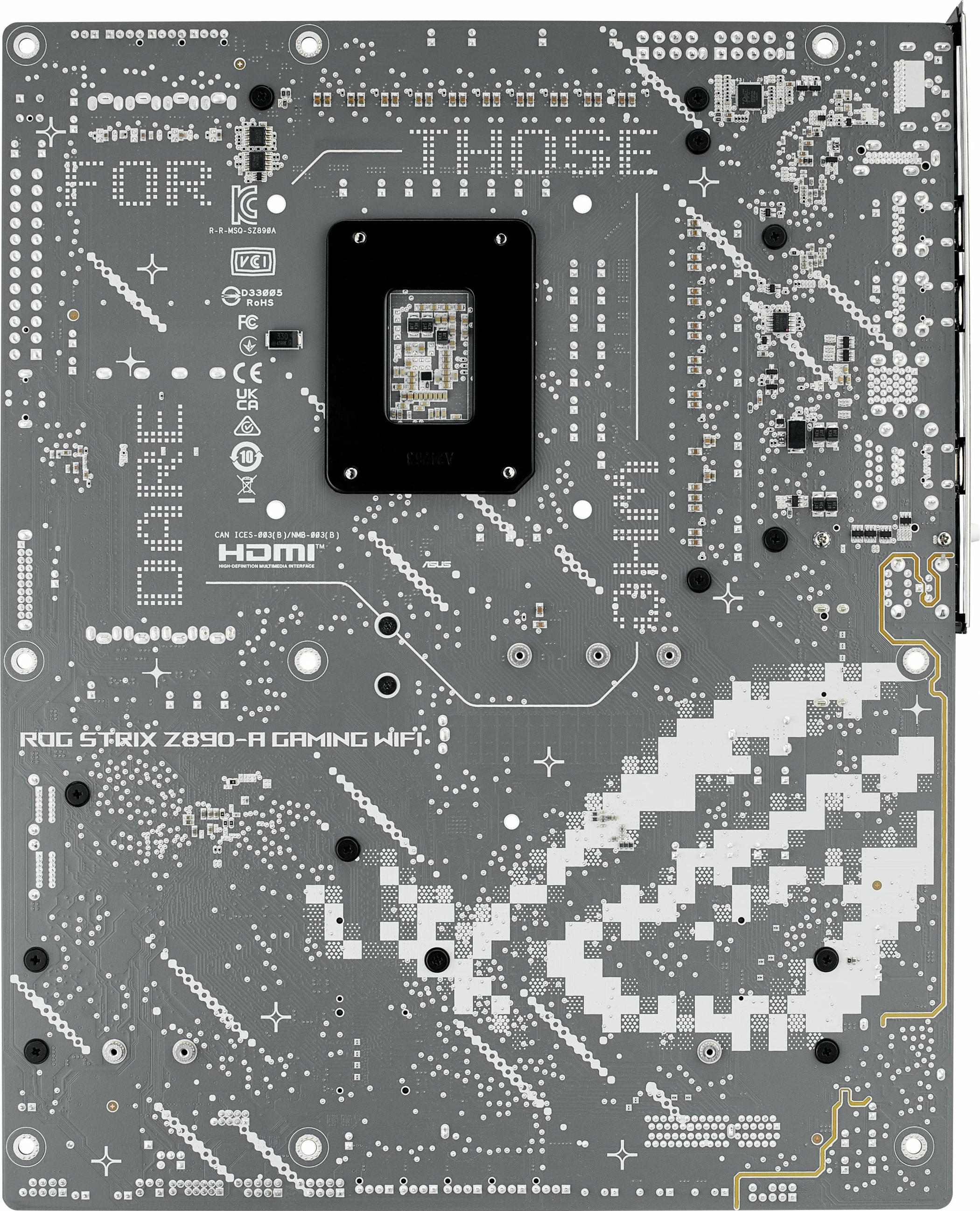 Pllakë amë ASUS ROG STRIX Z890-A GAMING WIFI, Intel, LGA 1851, DDR5, 192 GB, e bardhë