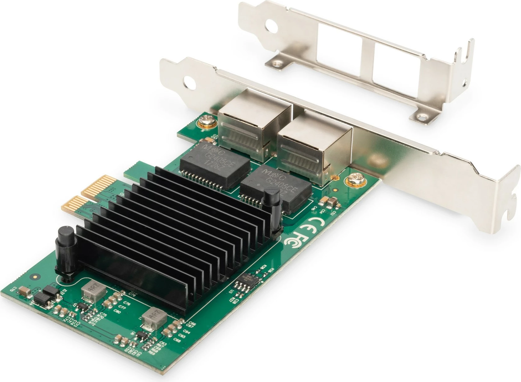 Kartë rrjeti PCI Express Digitus, 2-port, 1000 Mbit/s