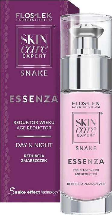 Serum për fytyrë Floslek Skin Care Expert Snake Essenza Age Reducer për femra 30ml
