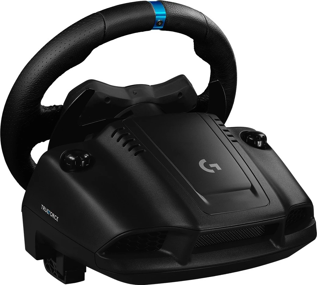 Timoni dhe Pedalet Logitech G G923 për PS5, PS4 dhe PC, Wired, 900°