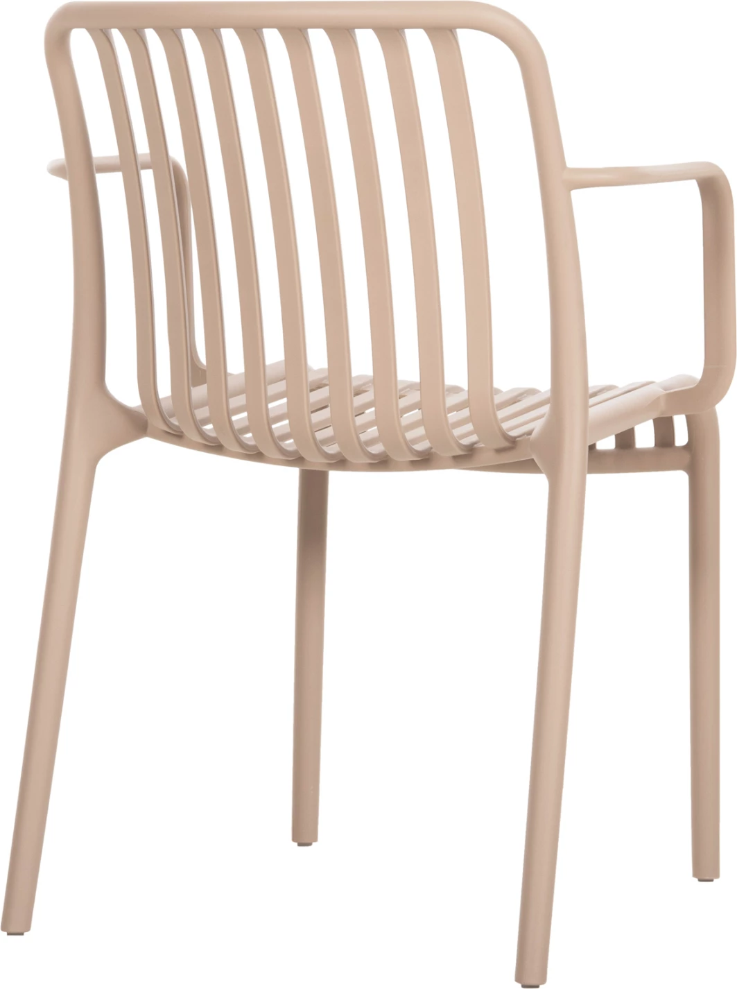 Karrige për jashtë CONVEE FH6105.04 polipropileni, ngjyrë kapuçino, 55x56x79H cm