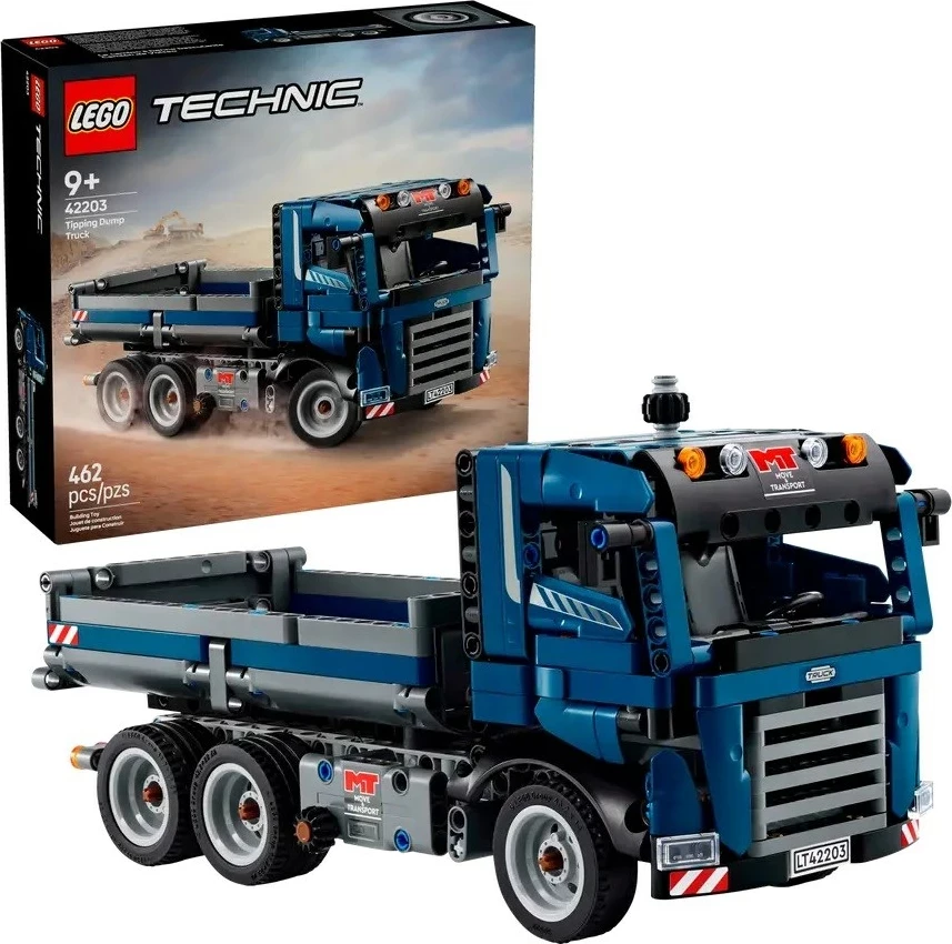 Lego Technic 42203 Kamion me Kiper, Blu