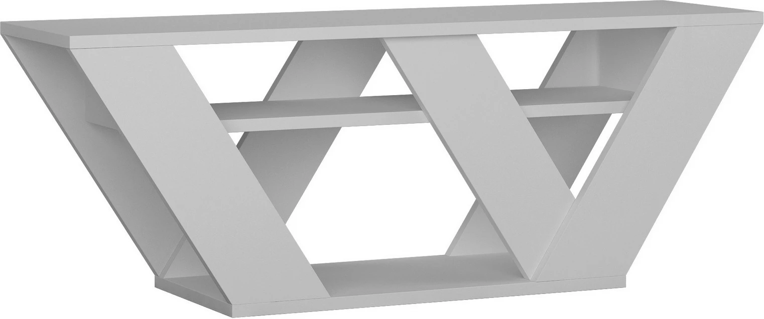 Komodë TV Skye Decor, e bardhë, Pipralla