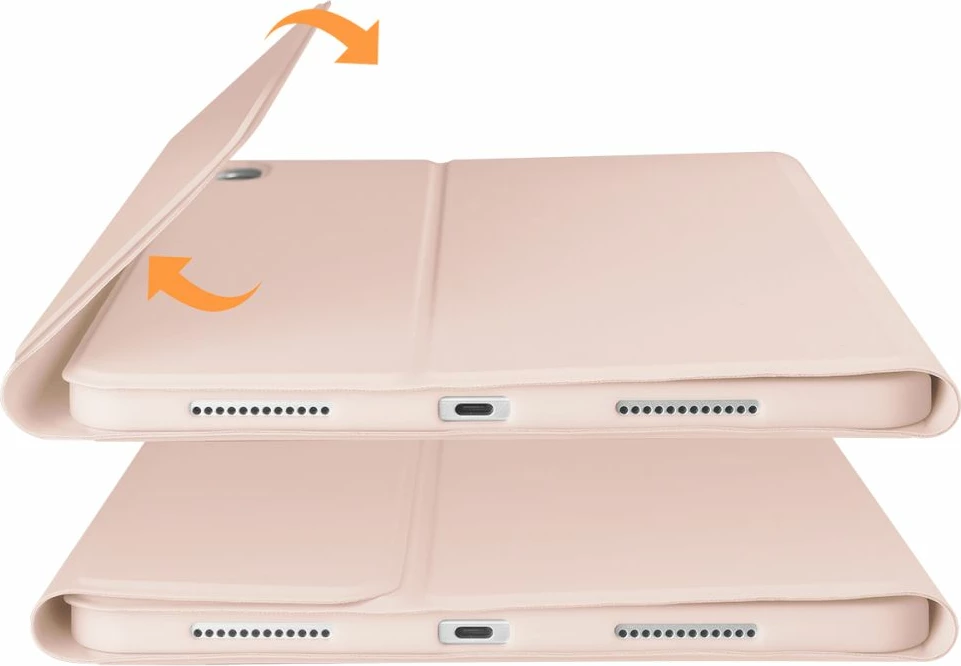 Mbështjellës me tastierë Tech-Protect SC Pen për iPad 10.9" (2022), Rozë