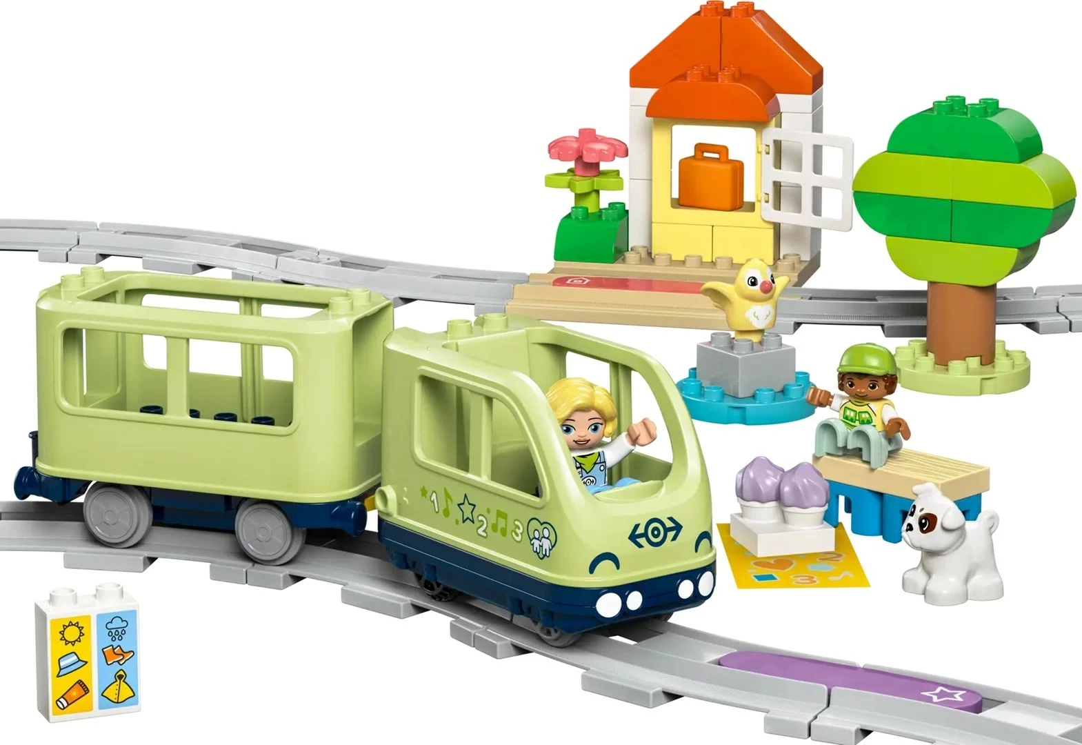 Set LEGO DUPLO 10427 Treni Interaktiv i Aventurës