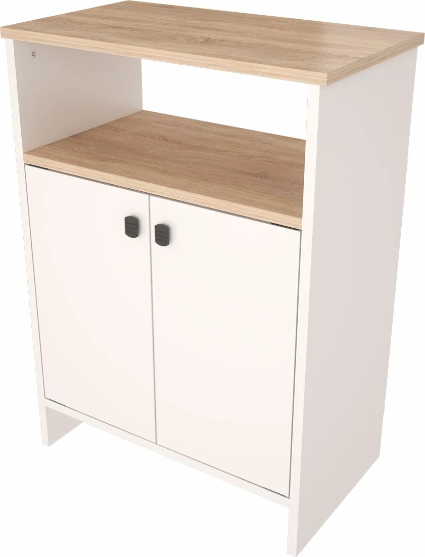 Dollap multifunksional Hanah Home, ngjyrë sonomo-bardhë