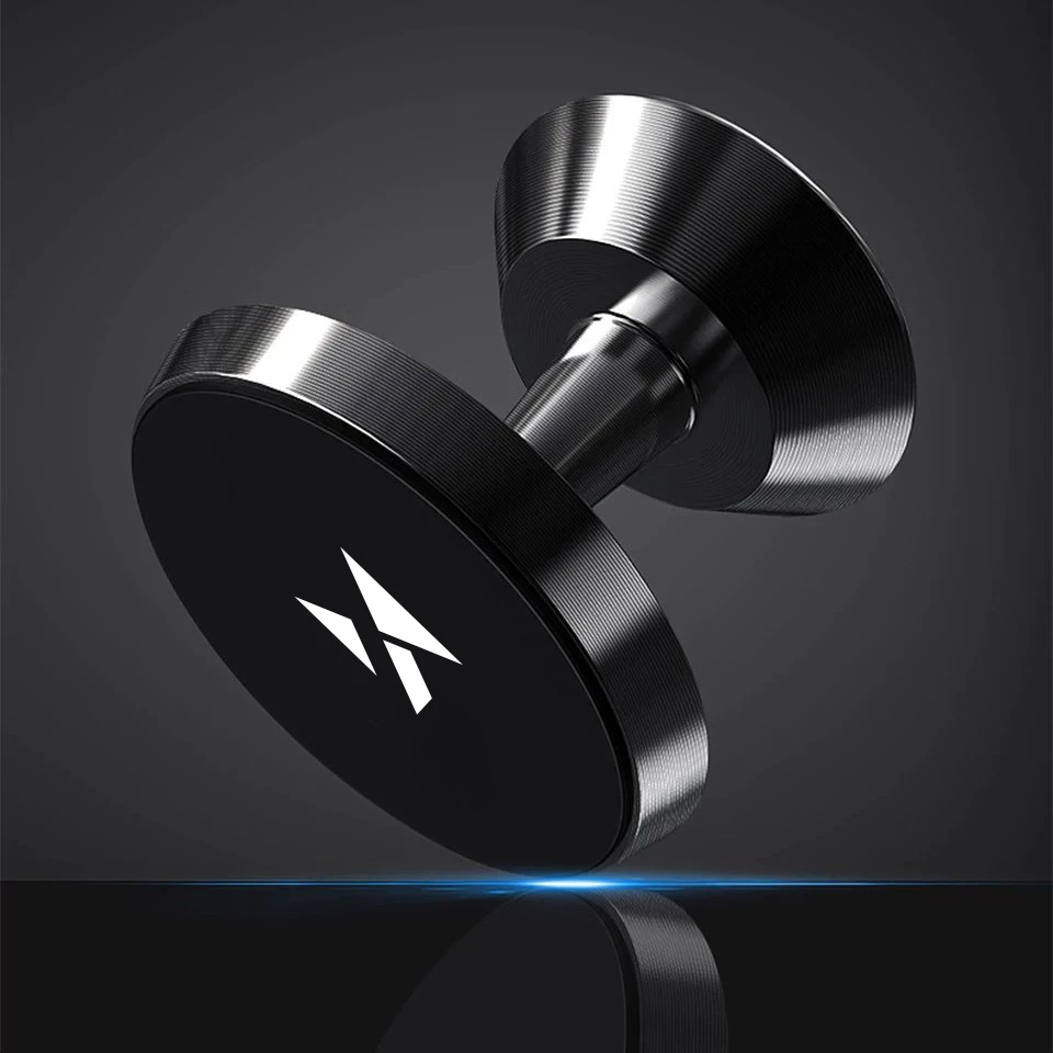 Mbajtës magnetik për telefon Wozinsky WMH-05, për makinë, i zi