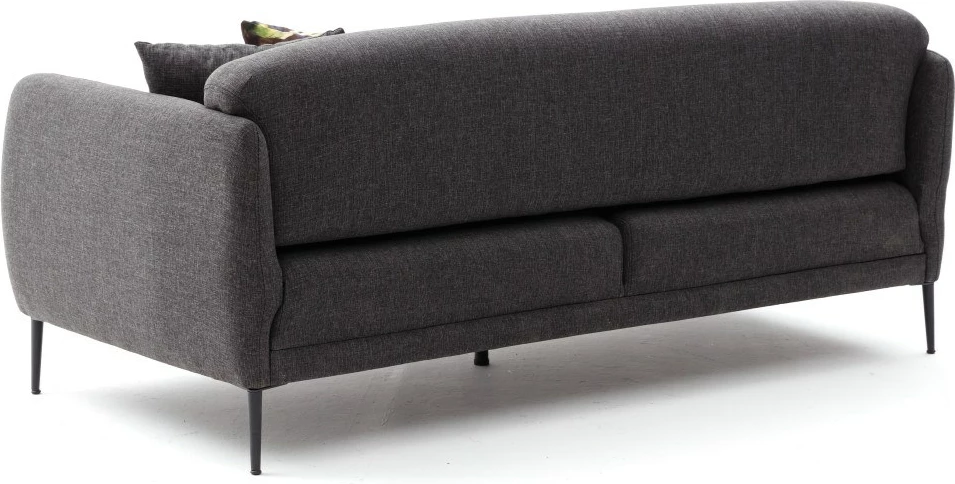 Krevat-sofa treshe Venus, ngjyrë antracit
