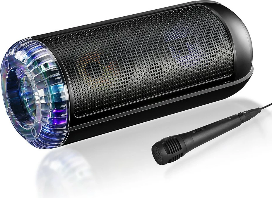 Altoparlant portativ Media-Tech PartyBox UNI BT MT3174, Bluetooth 5.0, Karaoke, FM, MP3, MicroSD, USB, AUX, 30W, i zi