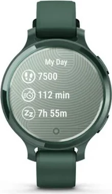 Smartwatch Garmin Lily 2 Active 38 mm, GPS, Ekran me prekje, Gjelbër