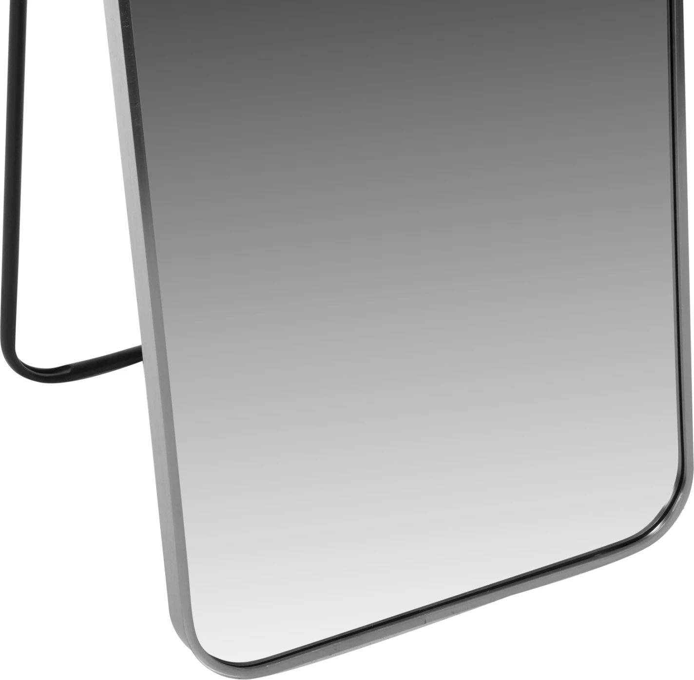 Pasqyrë dyshemeje BOELY FH9577.40 kornizë alumini ngjyrë argjendi 40x35x160H cm