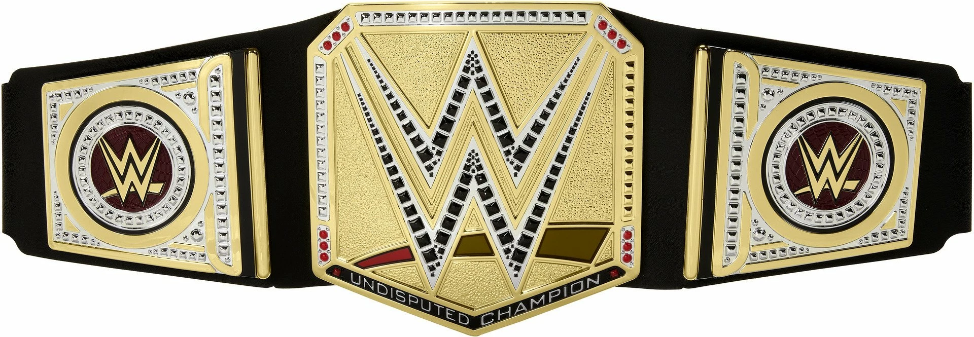 Rrip kampionati WWE Undisputed Mattel HYJ35 91 cm, i rregullueshëm, i zi/ari, 1 copë