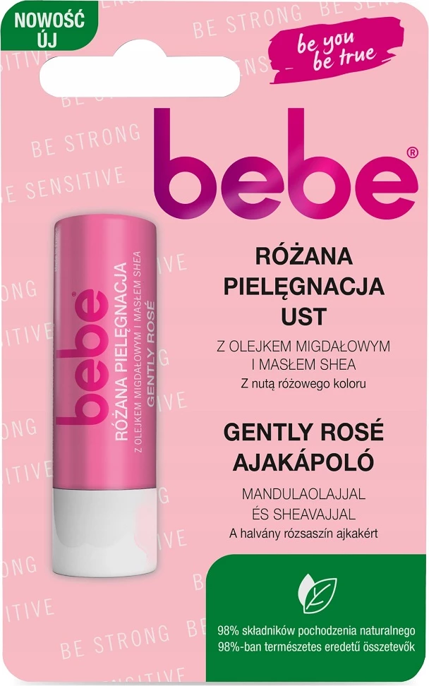 Balsam për buzë Bebe Young Care për femra Rose 4.9g