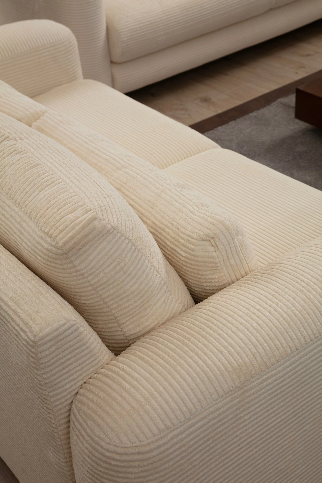 Divan dy ulëse, Atelier del Sofa, Lily, bezhë