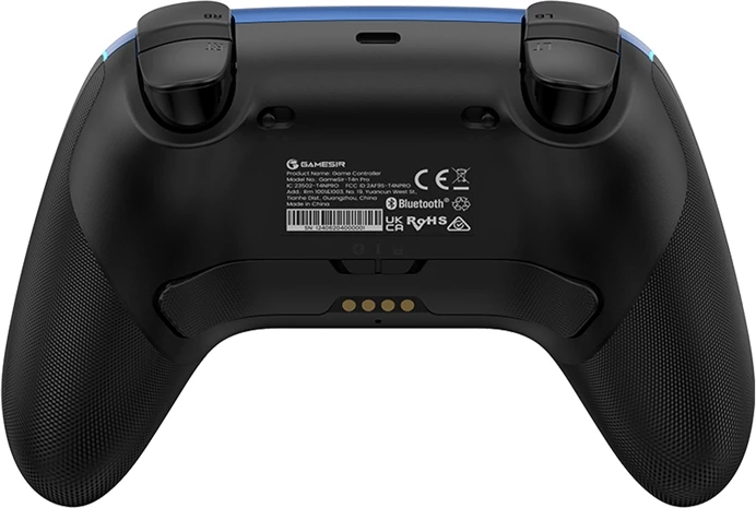 Kontroller lojrash pa tel, GameSir, SuperNova T4n Pro, PC/Nintendo Switch/iOS/Android, 2.4 GHz/Bluetooth/USB-C, 1000 Hz, bateri 1000 mAh, me stacion karikimi, blu