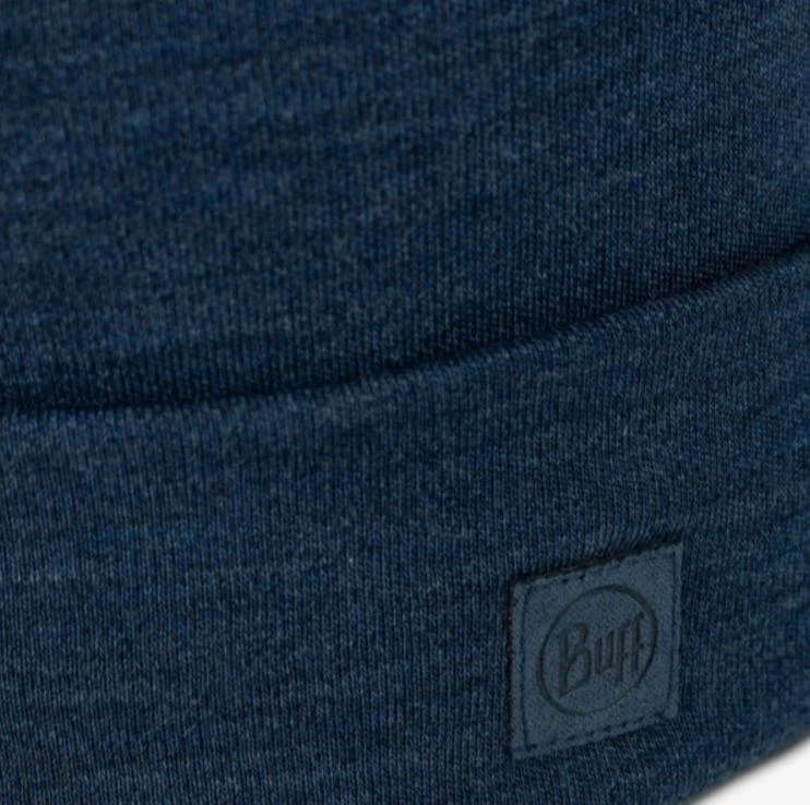 Kapelë Buff Merino Heavyweight Beanie, për të rritur, Blu e Natës