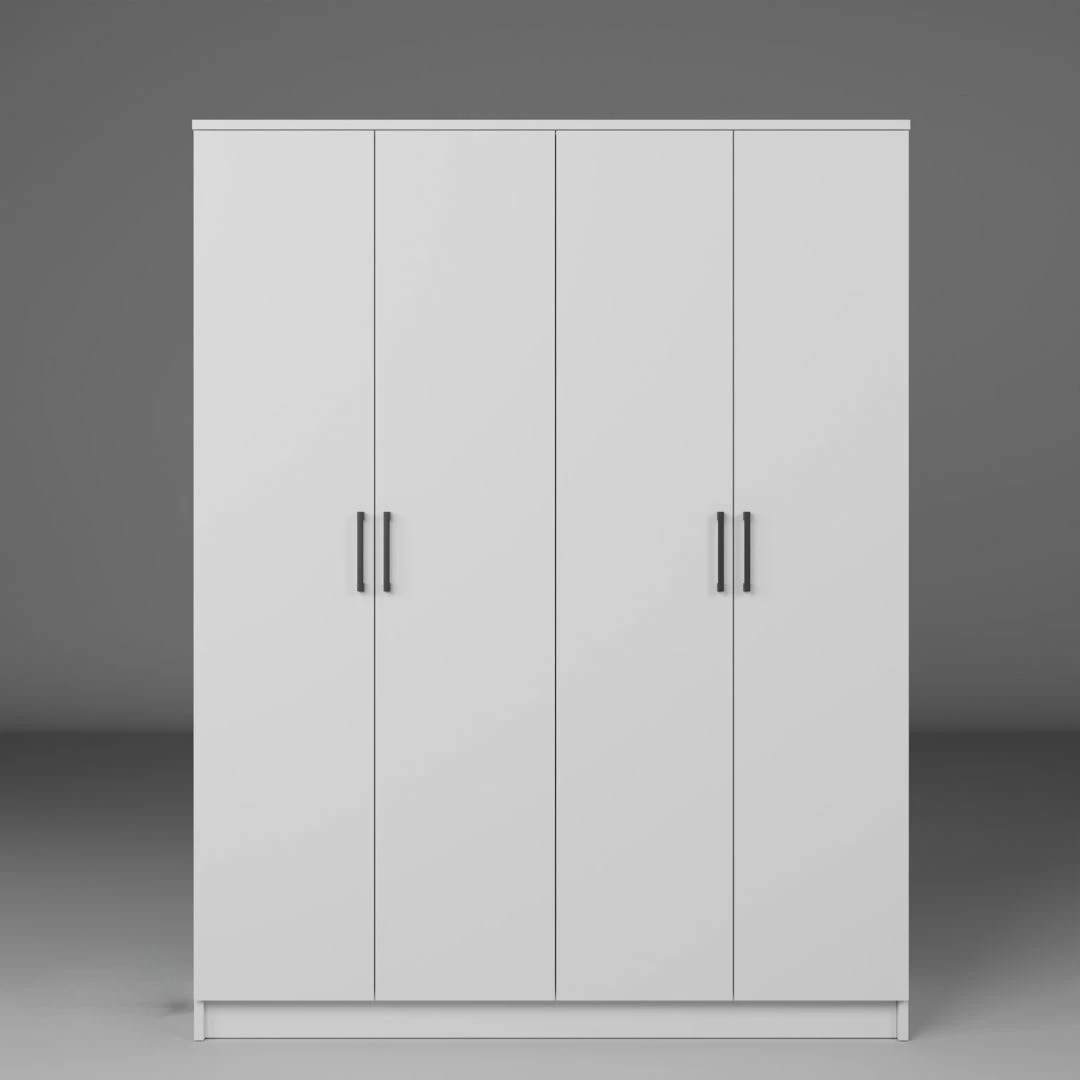 Dollap rrobash Skye Decor, i bardhë, Kardelen 1600-99