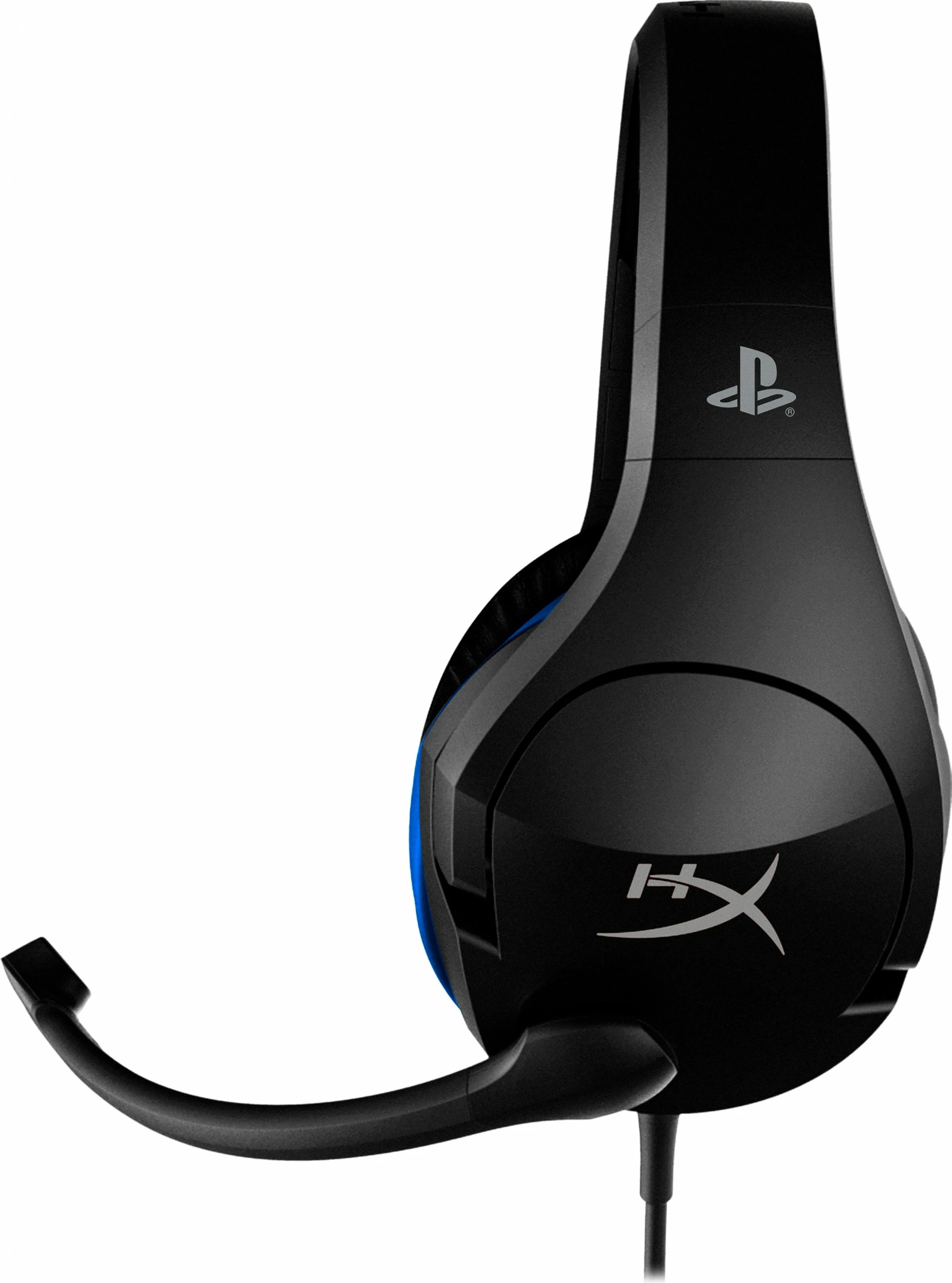 Kufje gaming HyperX Cloud Stinger, PS5 PS4, me tela, 3.5mm, e zezë/blu