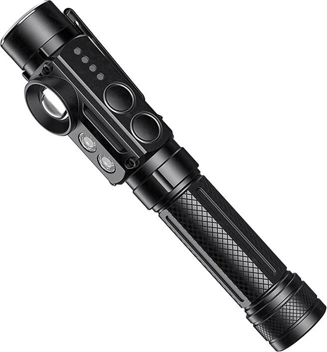 Elektrik dore Superfire J05, 380+450lm, USB-C, i zi