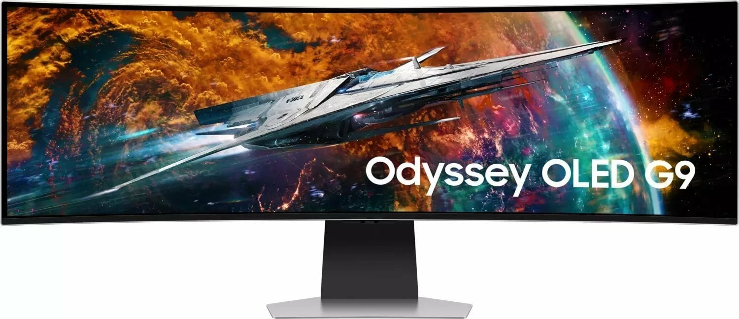 Monitor gaming Samsung Odyssey OLED G9 LS49CG950SUXEN 49\" 5120x1440 240Hz i lakuar, i bardhë
