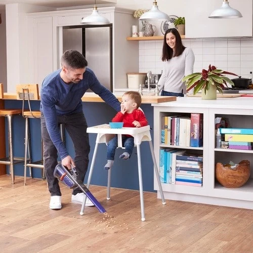 Fshesë dore me korrent Black & Decker, 36W, e vjollcë/hiri