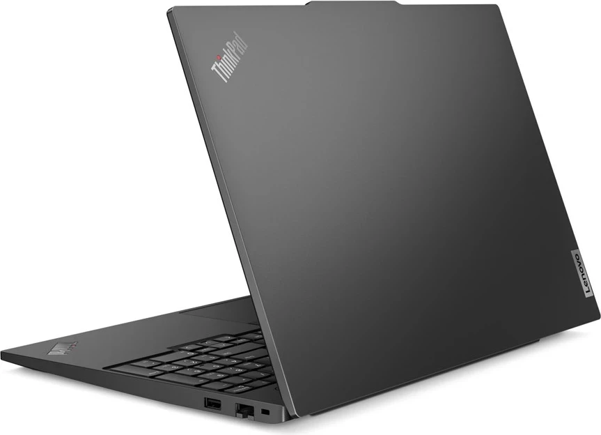 Laptop Lenovo ThinkPad E16, AMD Ryzen™ 7 7735HS, 16 GB RAM, 512 GB SSD, 16" WUXGA, Windows 11 Pro, E zezë