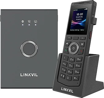 Telefon DECT Fanvil W710P, IP, ekran 2 inç, i zi