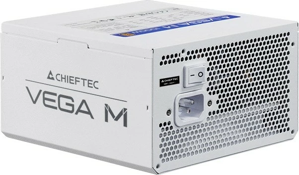 Furnizues energjie ATX, Chieftec Vega M PPG-1000-CW, 1000W, 80 PLUS Gold, ATX 3.1, modular, e bardhë