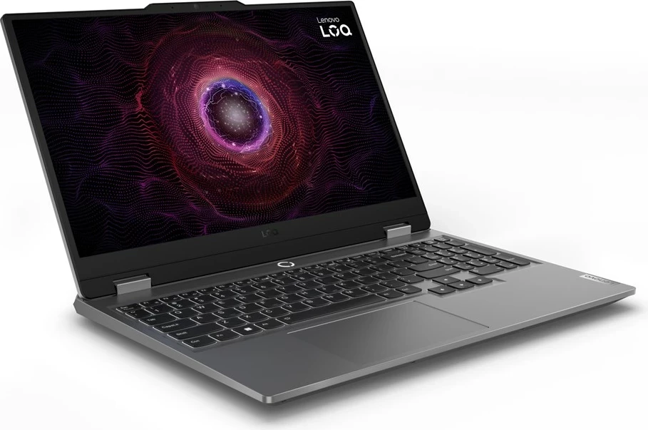 Laptop Lenovo LOQ 15ARP9, 15.6", AMD Ryzen 7 7435HS, 24 GB RAM, 512 GB SSD, NVIDIA RTX 4060, Gri + Backpack
