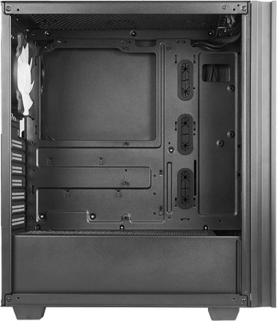 Kasë Chieftec Hunter 2 GS-02B-OP, Midi Tower, 4x RGB, USB-C, E zezë