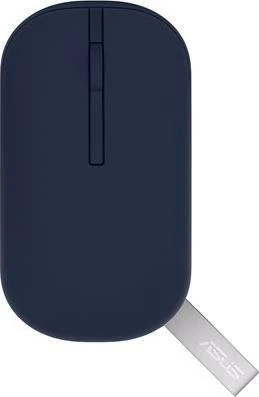 Maus Asus Marshmallow MD100 (90XB07A0-BMU000) 1600 DPI, wireless, Bluetooth/USB, blu