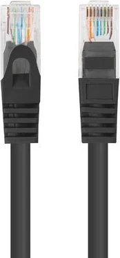 Patchcord LANBERG RJ-45 UTP, 0.5m, 10-PACK, e zezë