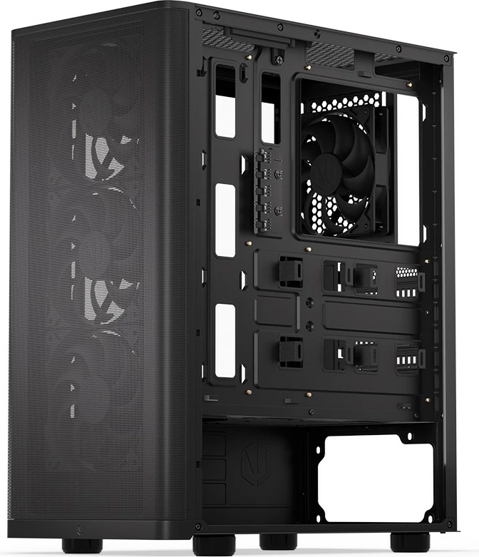 Kasë Endorfy Ventum 200 Air, Midi Tower, ATX, xham i temperuar, e zezë