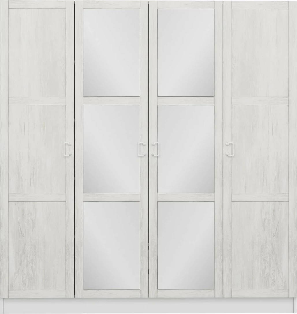 Dollap Skye Decor, ngjyrë e bardhë, Kale Country, 3841