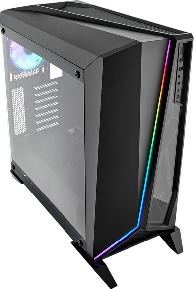 Kasë Corsair Carbide SPEC-OMEGA RGB, Midi Tower, ATX, xham i temperuar, e zezë