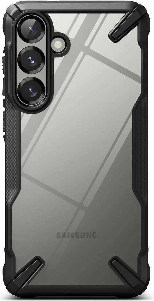 Mbështjellës Ringke Fusion X për Samsung Galaxy S25+, i zi