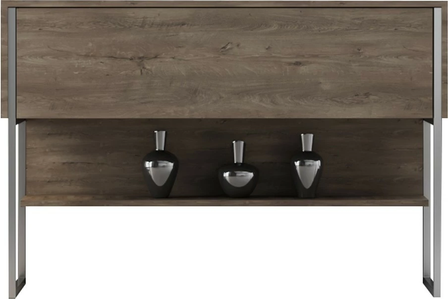 Komodë Hanah Home, Luxe, argjend dhe arre