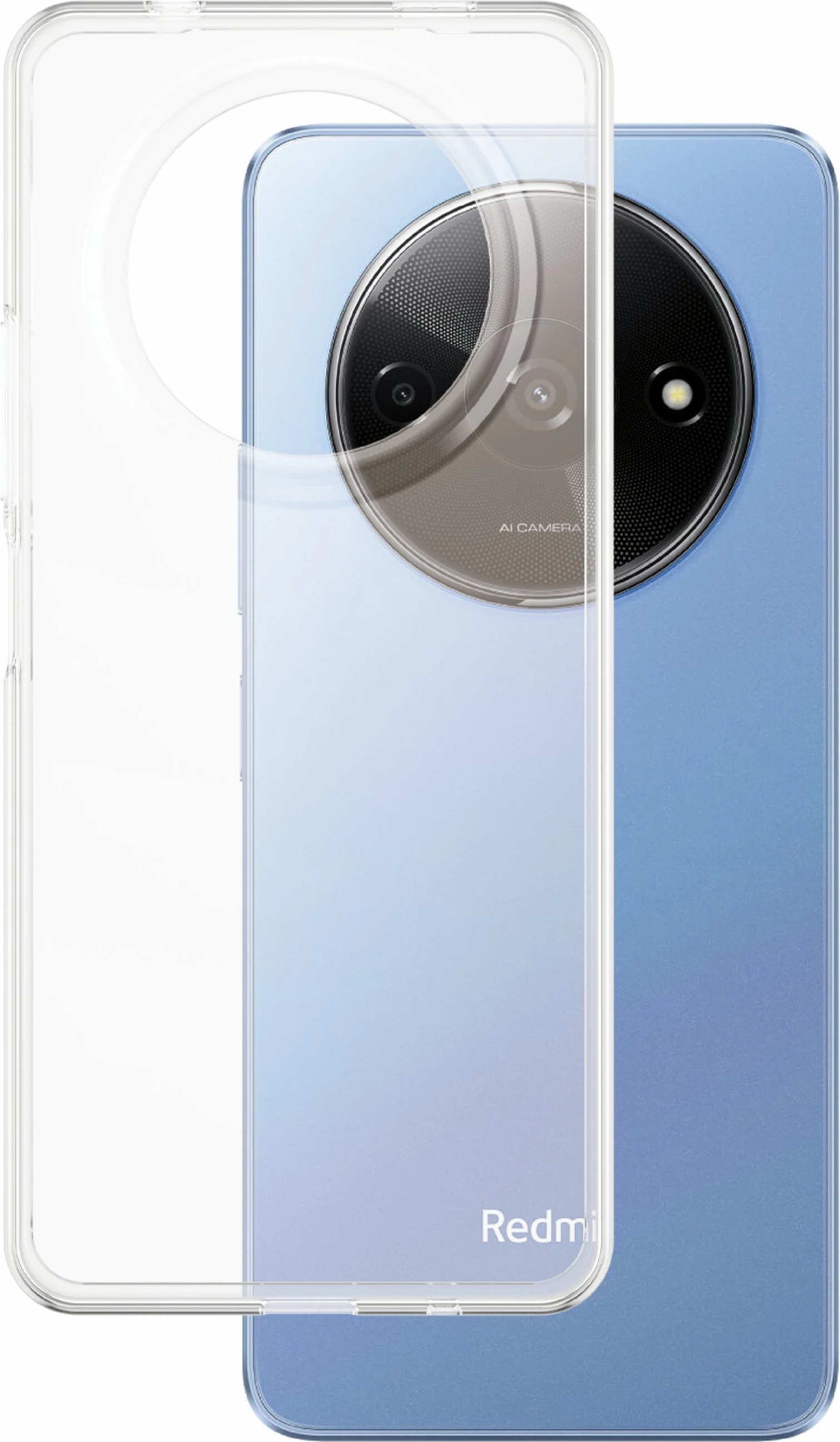 Mbështjellës PanzerGlass SAFE TPU për Xiaomi Redmi A3 transparent