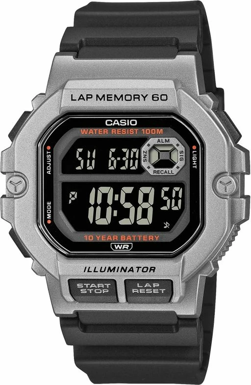 Orë dore unisex Casio, e zezë