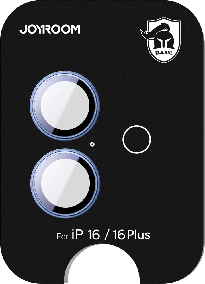 Xham mbrojtës për lente Joyroom JR-MFY0257 për iPhone 16/16 Plus, kaltër