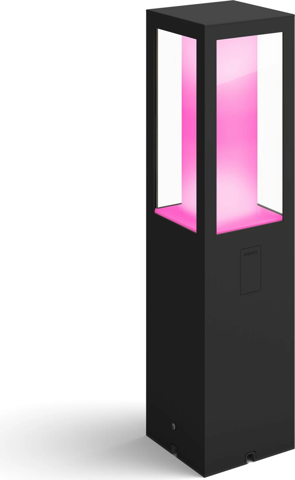 Dritë pedestali smart Philips Hue Impress, LED, ngjyrë e zezë, për jashtë