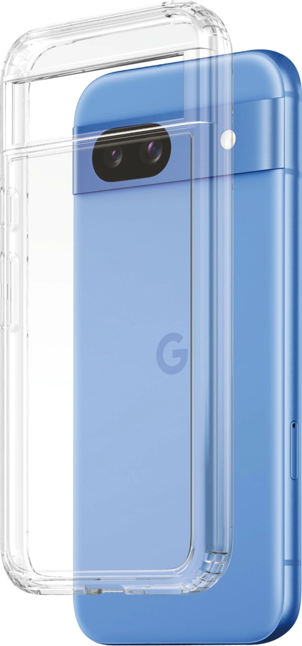 Mbështjellës PanzerGlass HardCase për Google Pixel 8a, transparent