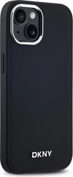 Mbështjellës DKNY për iPhone 15 Plus, MagSafe, i zi