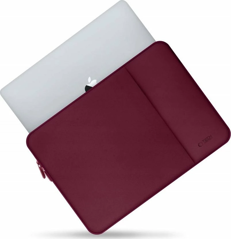 Mbështjellës neopren për laptop Tech-Protect Neopren Laptop 15-16\", Mulberry e kuqe